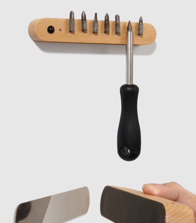 Minimalistisches LED-Sensor-Nachtlicht đ â Holzdesign mit Bewegungssensor & USB