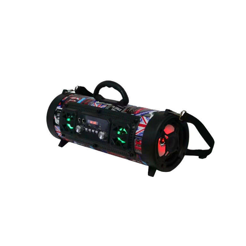 OXARY Subwoofer Bluetooth Speaker – Tragbarer Lautsprecher mit tiefem Bass & LED-Lichtshow