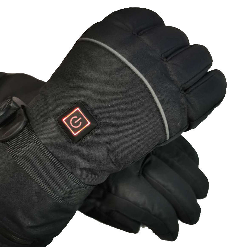 Beheizte 5-Finger-Handschuhe đ„ Wiederaufladbar mit 3 Heizstufen | Perfekt fĂŒr Winter & Skifahren