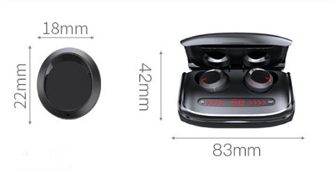 T11 Wireless Bluetooth Earbuds 🎧 – Kabellose Kopfhörer mit Ladecase & LED-Display