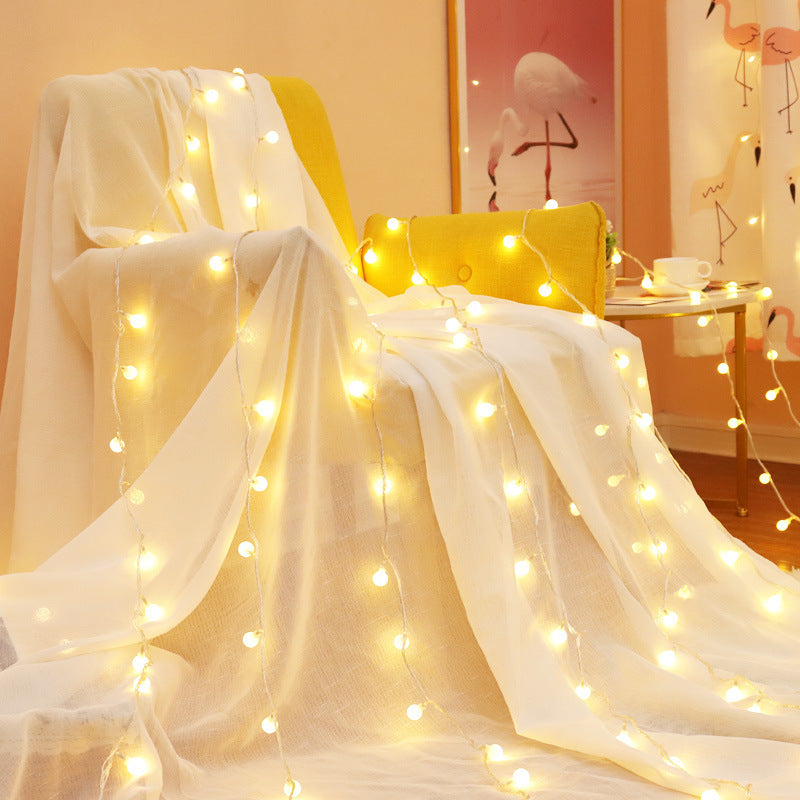Mini LED-Lichterkette ✨ Warmweiß 1,5 m – Weihnachts- & Deko-Licht für Zuhause