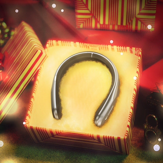 Tragbarer Halswärmer 🔥 Elektrische Nackenheizung | Für Büro, Outdoor & Zuhause