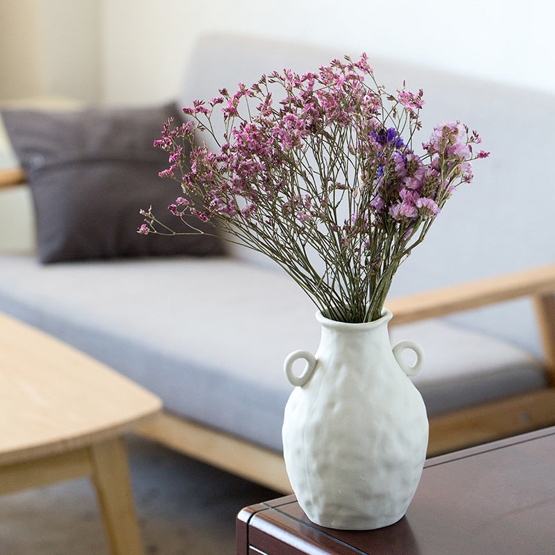 Minimalistische Keramikvase 🤍 – Handgefertigtes Design für stilvolle Wohnräume