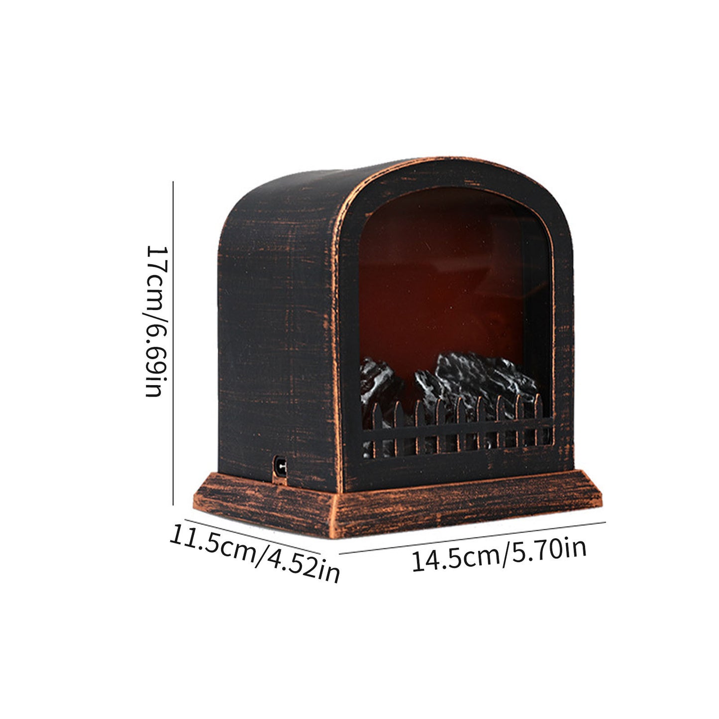 LED Kaminlicht Laterne 🔥 – Flammeneffekt Deko-Leuchte (verschiedene Designs / USB)