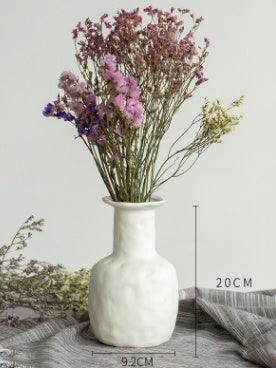 Minimalistische Keramikvase 🤍 – Handgefertigtes Design für stilvolle Wohnräume