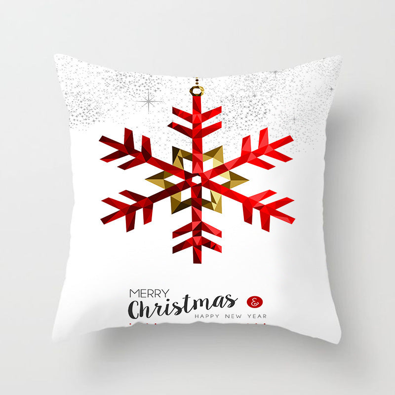Weihnachts-Kissenbezug 🎄 Deko-Kissen mit festlichem Motiv (45×45 cm)