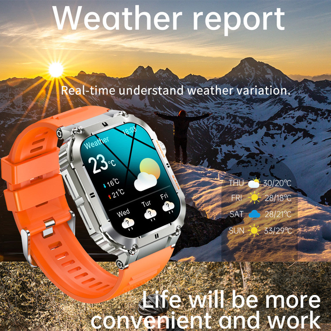 K57PRO Bluetooth Smartwatch 📞 – Fitness & Health Tracker mit Anruffunktion